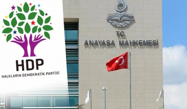 Anayasa Mahkemesi’nden HDP'ye ret! Kapatma davası...