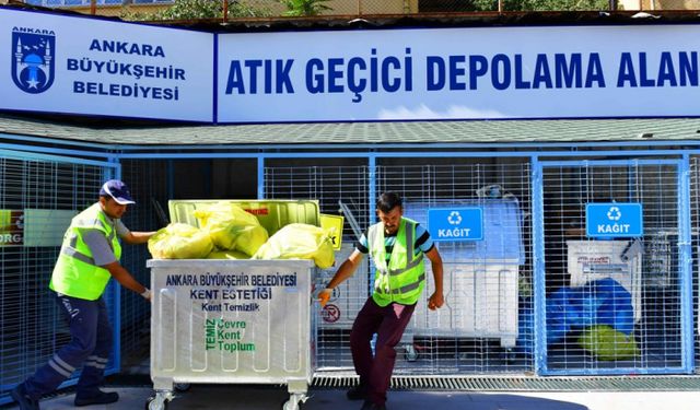 Ankara Büyükşehir Belediyesi'nden yeni bir sıfır atık projesi