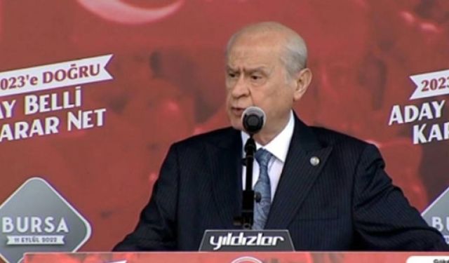 Bahçeli'den 6 masaya sert sözler ve HDP tepkisi!