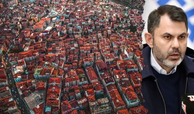 Bakan Kurum'dan önemli açıklama! 'İstanbul'da 1,5 milyon riskli konutu taşıyacağız'