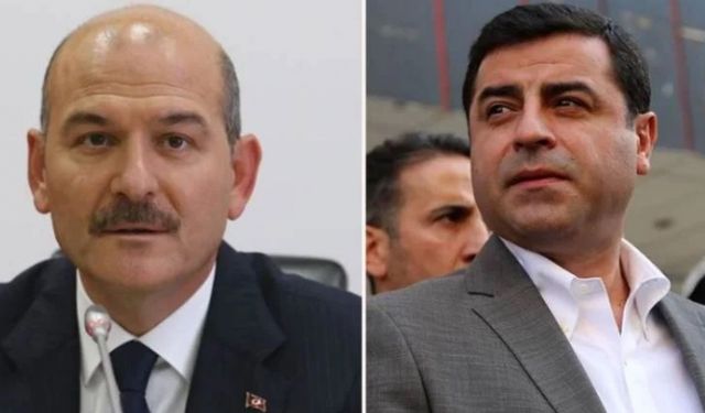 Bakan Soylu 'Katil' demişti: Selahattin Demirtaş'tan flaş hamle