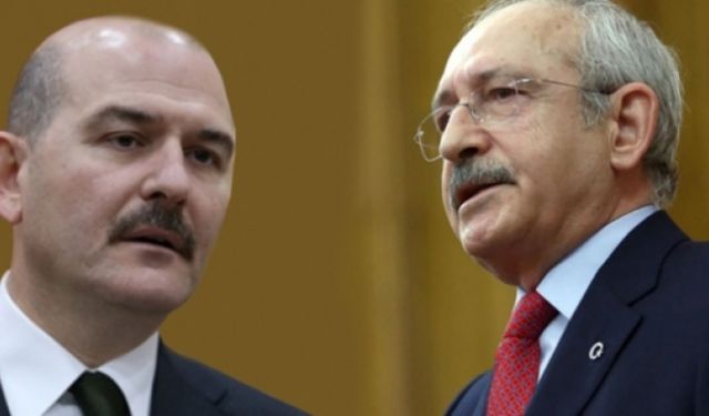 Bakan Süleyman Soylu açıkladı! Kemal Kılıçdaroğlu'na 1 milyon liralık dava açtık