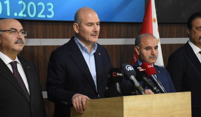 Bakan Süleyman Soylu'dan flaş açıklama! 202 şüpheli gözaltında