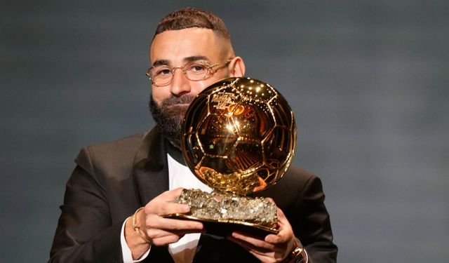 Ballon d'Or'un sahibi Karim Benzema oldu