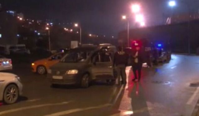 Başakşehir'de polis ekiplerine silahlı saldırı: 1 polis yaralı