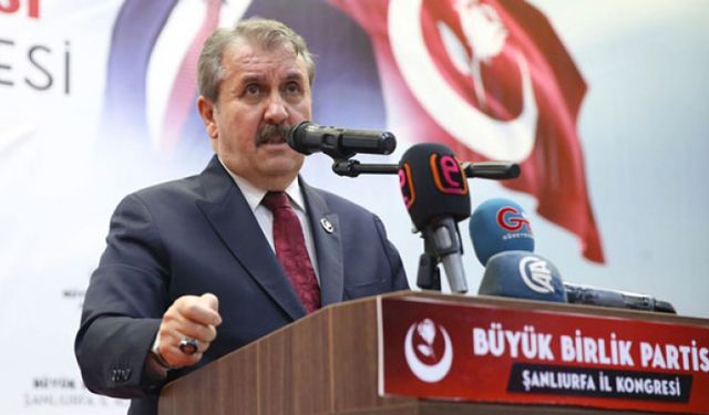 BBP lideri Mustafa Destici asgari ücret zammıyla ilgili oran verdi