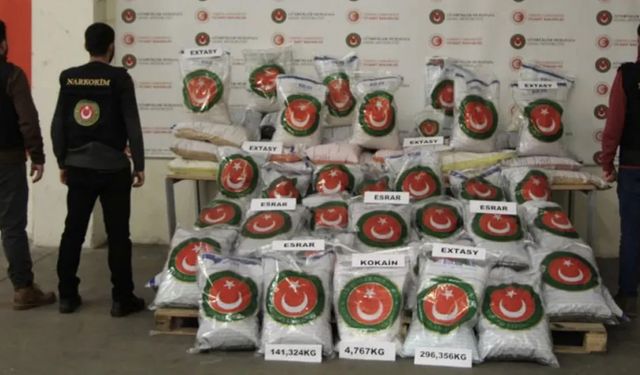 Bebek bezinde uyuşturucu ticareti! 442 kilogram ele geçirildi