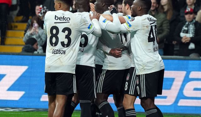 Beşiktaş 3 puanı 3 golle aldı!