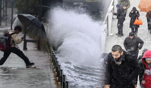 Bu bölgelerde yaşayanlar dikkat! Hava durumu için peş peşe uyarı geldi