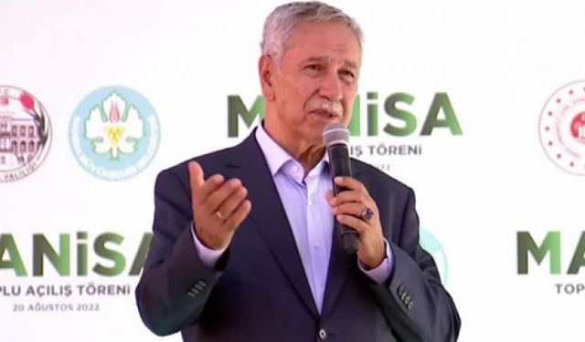 Bülent Arınç, Manisa'da Erdoğan'ın mitinginde konuştu