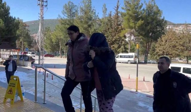 Burdur'da depremzedeler için toplanan malzemeleri çalarken yakalanan kadın tutuklandı