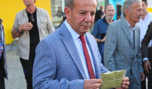 CHP'den 1 yıllığına ihraç edilen Tanju Özcan HDP'ye kına gönderdi