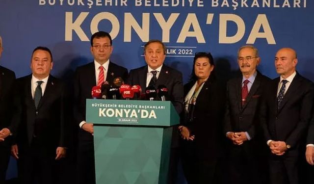 CHP'li 11 Büyükşehir Belediye Başkanından ortak Kılıçdaroğlu deklarasyonu