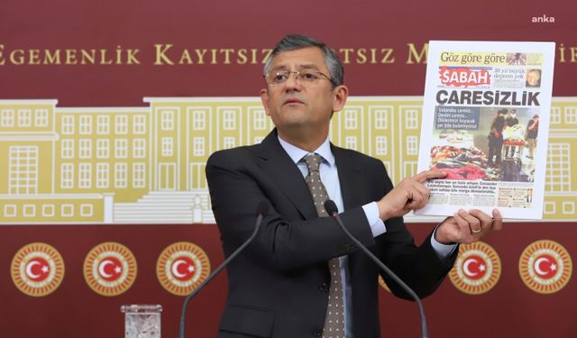 CHP'li Özgür Özel Erdoğan'ı bombaladı: Erdoğan o çukurda kalsın!