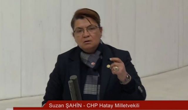 CHP'li vekil Suzan Şahin Meclis'te kürsüyü inletti! AKP sıralarına böyle seslendi