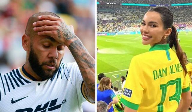 Cinsel saldırı iddialarıyla hapiste olan Dani Alves'ten eşine mektup