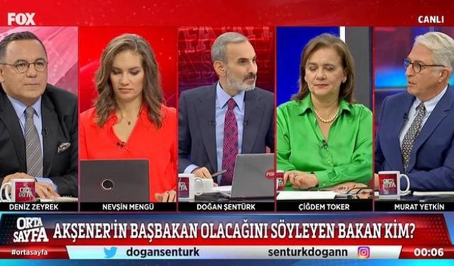 Deniz Zeyrek: Çok güçlü bir Bakan, 'Meral Akşener Başbakan olacak' dedi!