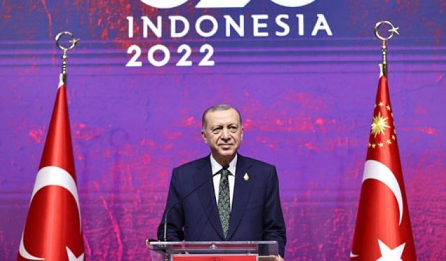 Cumhurbaşkanı Erdoğan'dan G20 Liderler Zirvesi paylaşımı