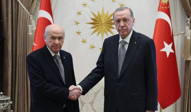 Cumhurbaşkanı Erdoğan, Devlet Bahçeli ile görüşüyor