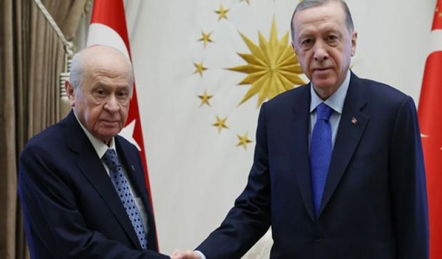 Cumhurbaşkanı Erdoğan, Devlet Bahçeli ile bir araya geldi! Gündem seçim