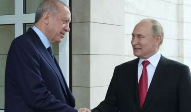 Cumhurbaşkanı Erdoğan Putin ile görüştü