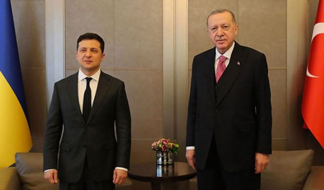 Cumhurbaşkanı Erdoğan Zelenskiy'le görüştü