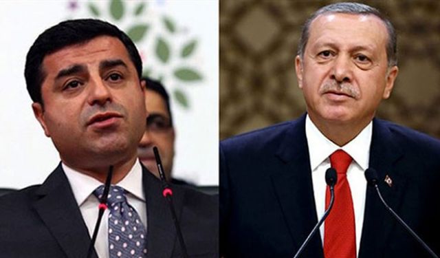 Demirtaş'tan kendisini hedef alan Erdoğan'a sert çıkış! 'Kürtlükle alakası yok'