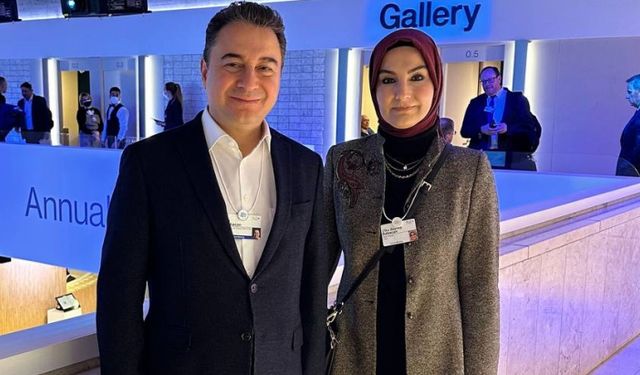 DEVA Partisi Genel Başkanı Ali Babacan Davos'a katılmak için İsviçre’de!