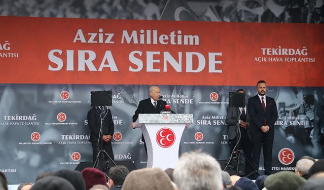 Devlet Bahçeli: Geleceği varsa göreceği de var