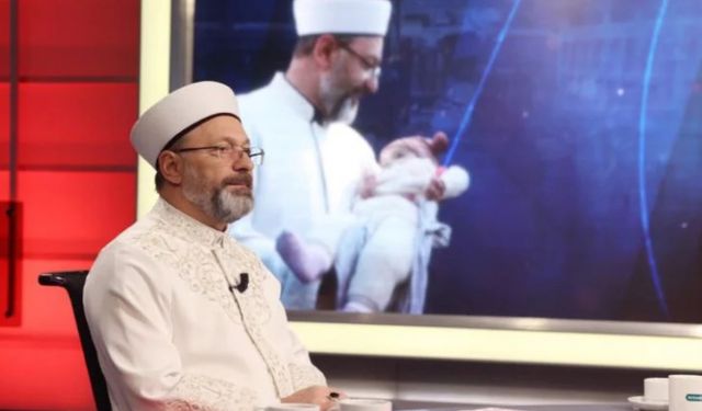 Diyanet TV'den Ali Erbaş'a: Siz kucağınıza alınca bebekler enkazdan kurtulmaya başladı