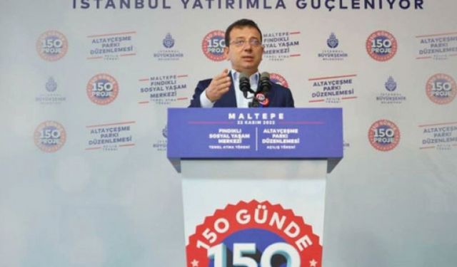 Ekrem İmamoğlu, 2023 yılında İBB'nin başlatacağı projeyi duyurdu