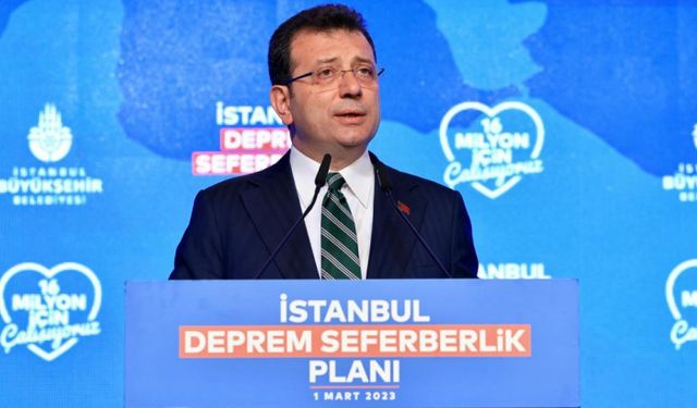 Ekrem İmamoğlu: İmar aflarını hayatımızdan sonsuza kadar çıkarmalıyız