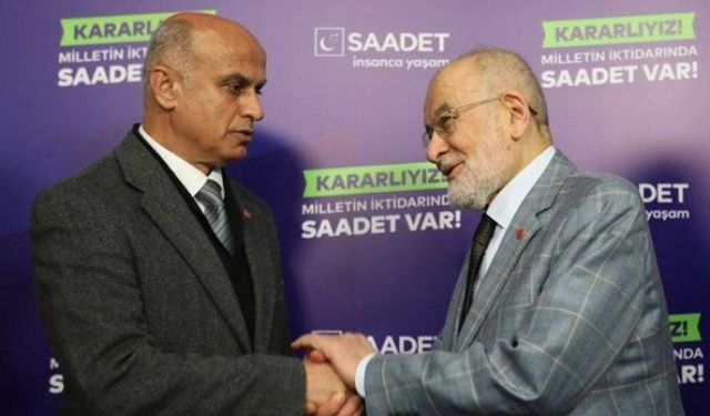 Emekli Tuğgeneral Mustafa Başoğlu Saadet Partisi’ne katıldı