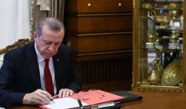 Erdoğan'dan çok sayıda atama ve görevden alma yaptı!