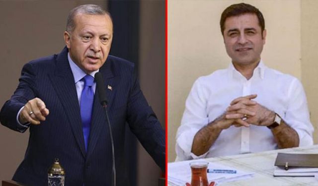 Erdoğan'dan Kılıçdaroğlu'na Selahattin Demirtaş göndermesi!