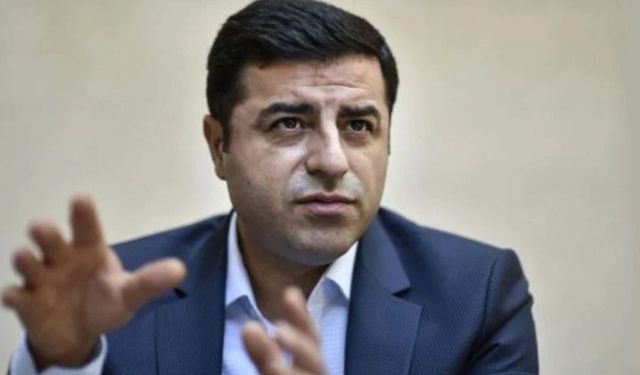 Erdoğan'ın başvurusuna Selahattin Demirtaş'tan tepki: Bu kadar mı korkuyorsunuz