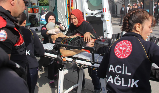 Erzincan'da adliye önünde cinayet