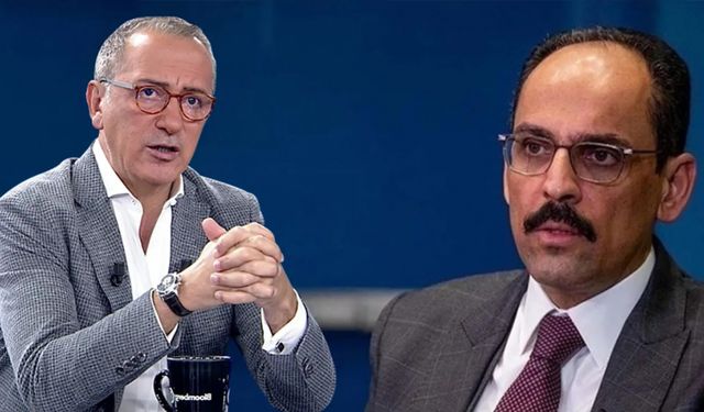 Fatih Altaylı'dan İbrahim Kalın'a teşekkür! 'Sayesinde normal insan gibi hissettim'