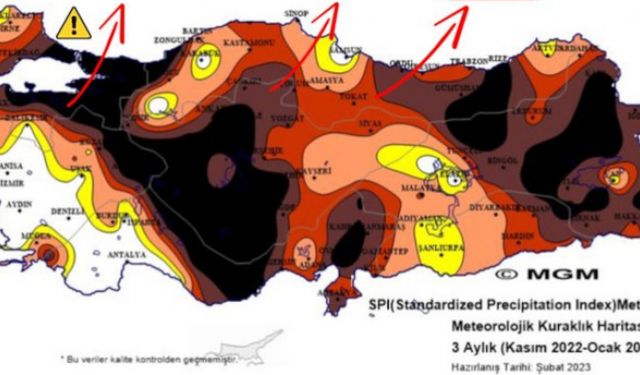 Fay hattı kadar tehlikeli! İşte kuraklık haritalarımız