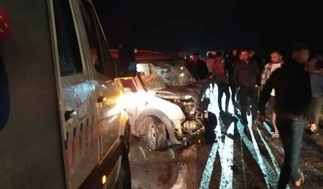 Feci kaza: 1 ölü, 3'ü çocuk 7 yaralı