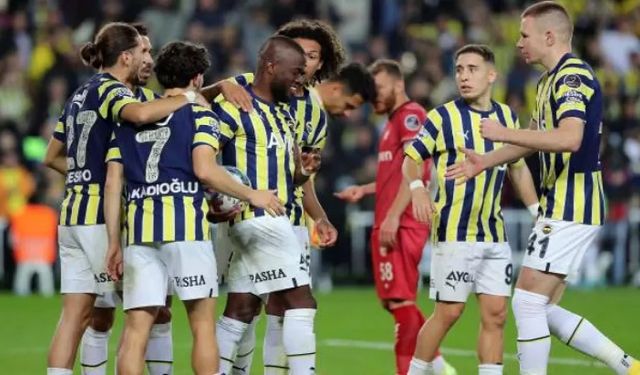 Fenerbahçe Avrupa'da 5. sıraya yükseldi!