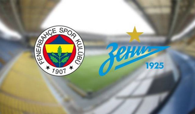 Fenerbahçe depremzedelere yardım için Zenit karşılaşacak! Fenerbahçe Zenit maçı saat kaçta?