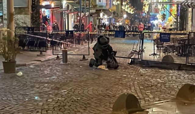 Galata'da şüpheli çanta paniği yaşandı