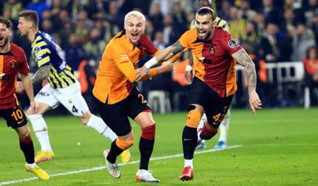 Galatasaray Fenerbahçe derbi sonucu: Galatasaray Kadıköy'de 3-0 Fenerbahçe'yi yendi!