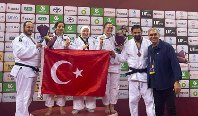 Görme Engelli Judo Milli Takımı’ndan tarihi başarı