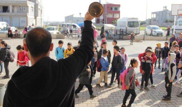 Hatay'ın 7 ilçesinde okul zili çaldı