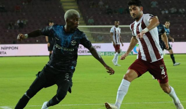 Hatayspor ile Adana Demirspor maçı 104 dakika sürdü! 90+9'da gol geldi