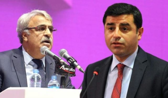 HDP Eş Genel Başkanı Mithat Sancar'dan Selahattin Demirtaş açıklaması