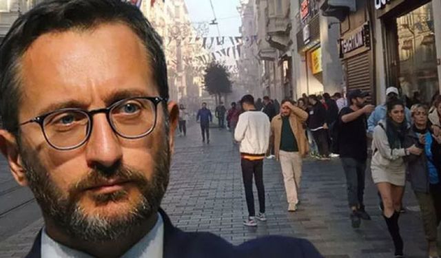 İletişim Başkanı Altun'dan İstiklal Caddesi'ndeki patlamaya ilişkin açıklama