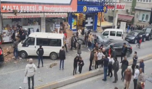 İstanbul'da tekstil atölyesinde korkutan patlama!